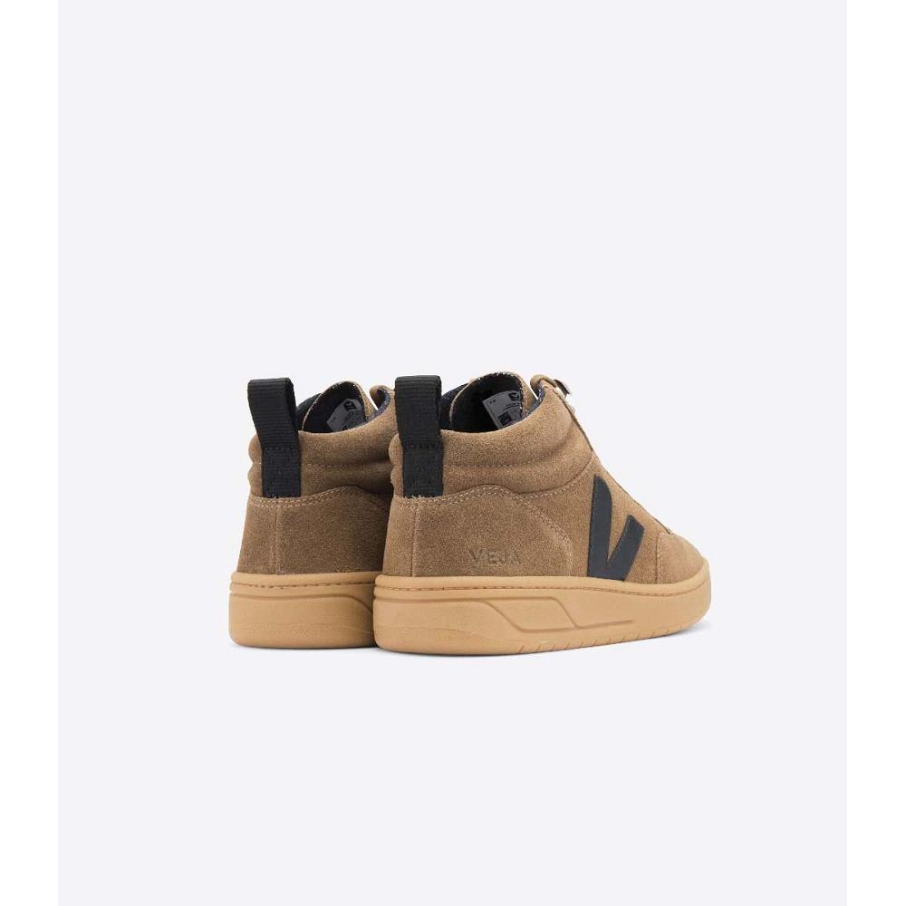 Brown Women's Veja RORAIMA SUEDE High Tops | AU 356XYU